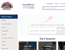 Tablet Screenshot of nationaltool.com